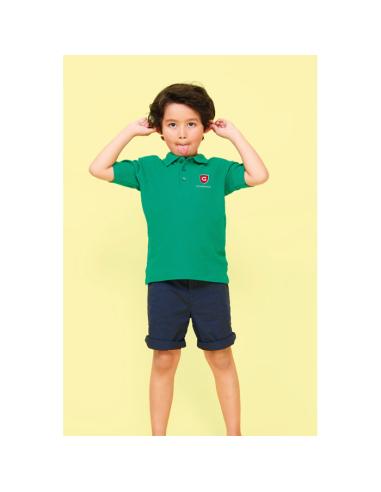 Polo niño SUMMER II KIDS algodón 170g/m2 colores PERSONALIZABLE
