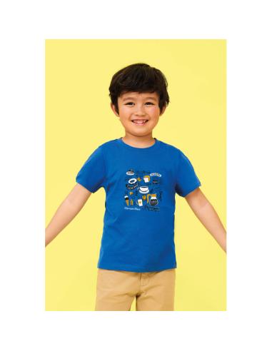 Camiseta niño REGENT KIDS algodón 150g/m2 colores PERSONALIZABLE