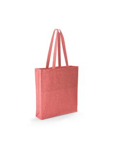 Bolsa de tela Umag algodón reciclado 140g/m2 fuelle y asas largas PERSONALIZABLE 2