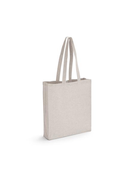 Bolsa de tela Umag algodón reciclado 140g/m2 fuelle y asas largas PERSONALIZABLE
