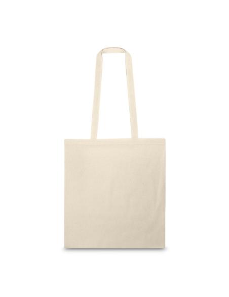 Bolsa de tela Oslo algodón 100g/m2 natur asas largas PERSONALIZABLE