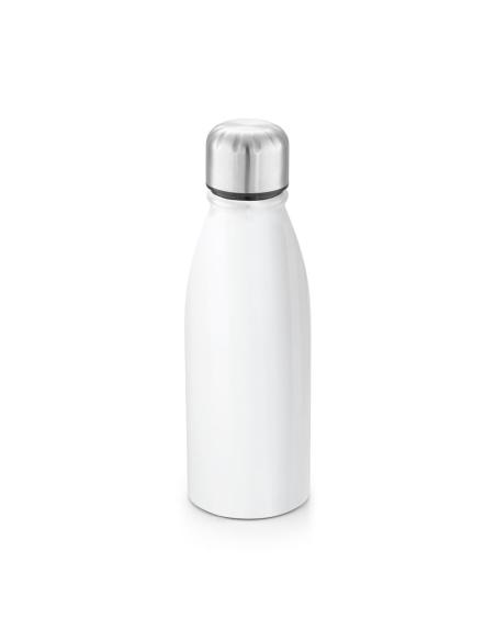 Botella agua de aluminio Krk con tapa de acero inoxidable sin BPA 500ml PERSONALIZABLE