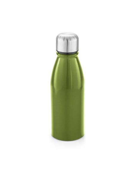 Botella agua de aluminio Krk con tapa de acero inoxidable sin BPA 500ml PERSONALIZABLE
