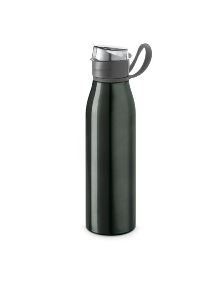 Botella agua de aluminio Seoul con tapa y asa de AS sin BPA 650ml PERSONALIZABLE