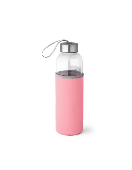 Botella agua de cristal Imotski con funda de neopreno sin BPA 520ml PERSONALIZABLE