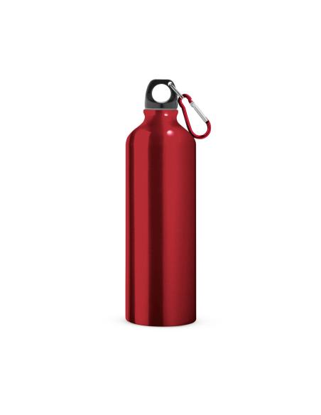 Botella agua de aluminio Salamanca con mosquetón sin BPA 800ml PERSONALIZABLE