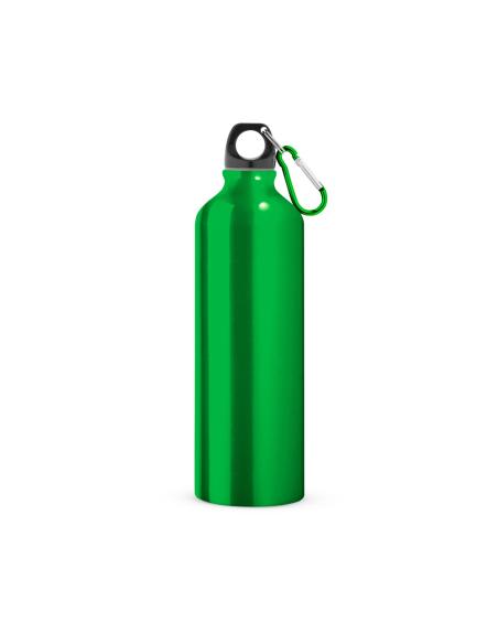 Botella agua de aluminio Salamanca con mosquetón sin BPA 800ml PERSONALIZABLE