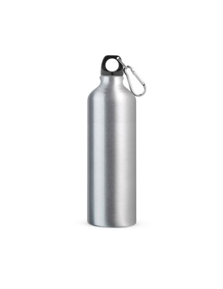 Botella agua de aluminio Salamanca con mosquetón sin BPA 800ml PERSONALIZABLE