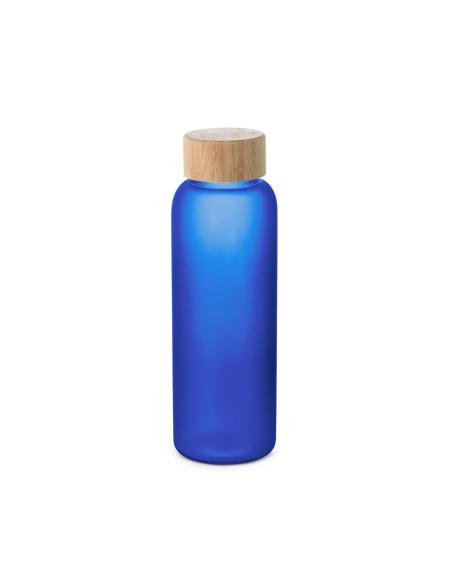 Botella de cristal mate Gospic con tapa de bambú sin BPA 500ml PERSONALIZABLE