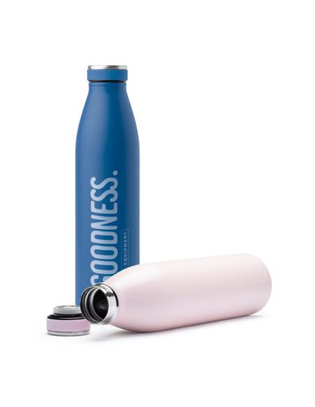 Botella agua de acero inoxidable Gran Canaria doble capa sin BPA 750ml PERSONALIZABLE