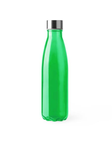 Botella de cristal Ingenio con tapa de acero inoxidable sin BPA colores 650ml PERSONALIZABLE