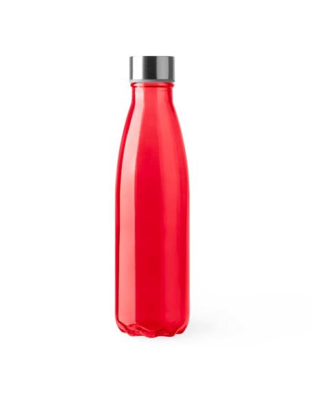 Botella de cristal Ingenio con tapa de acero inoxidable sin BPA colores 650ml PERSONALIZABLE