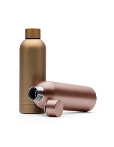 Botella agua de acero inoxidable Puntallana doble capa sin BPA 550ml PERSONALIZABLE