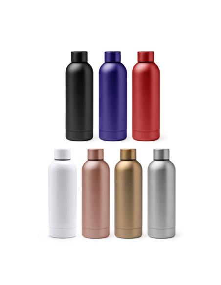 Botella agua de acero inoxidable Puntallana doble capa sin BPA 550ml PERSONALIZABLE