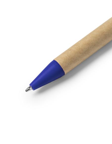 Bolígrafo automático de cartón reciclado y PLA Silos PERSONALIZABLE