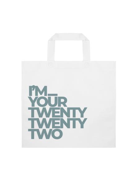 Bolsa de non-woven Orotava 80g/m2 asas cortas colores PERSONALIZABLE