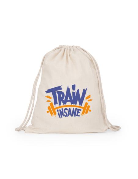Bolsa de tela Betancuria algodón con cuerdas 140g/m2 natur PERSONALIZABLE