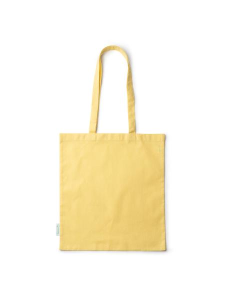 Bolsa de tela Arinaga algodón orgánico 140g/m2 colores asas largas PERSONALIZABLE
