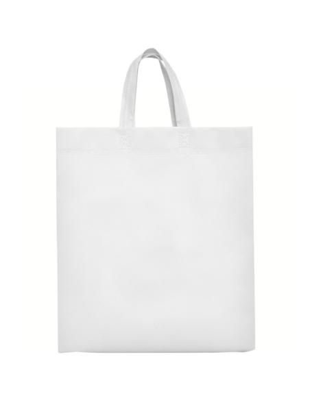 Bolsa de non-woven Pájara 100g/m2 asas cortas con fuelle colores PERSONALIZABLE