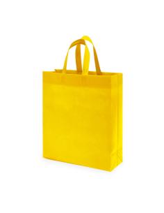 Bolsa de non-woven Pájara 100g/m2 asas cortas con fuelle colores PERSONALIZABLE 2