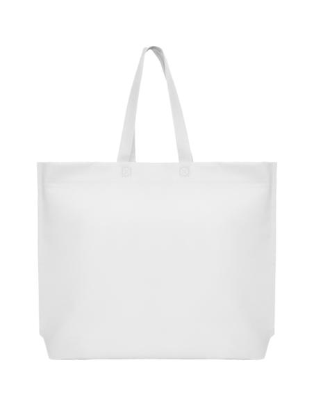 Bolsa de non-woven Icod 80g/m2 asas largas con fuelle en la base colores PERSONALIZABLE