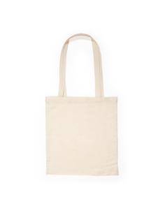 Bolsa de tela Los Silos algodón 105g/m2 beige asas largas PERSONALIZABLE 2