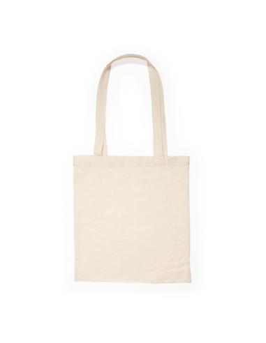 Bolsa de tela Los Silos algodón 105g/m2 beige asas largas PERSONALIZABLE