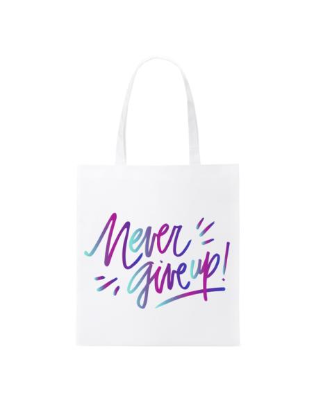 Bolsa de non-woven 80g/m2 Vilaflor especial sublimación asas largas PERSONALIZABLE