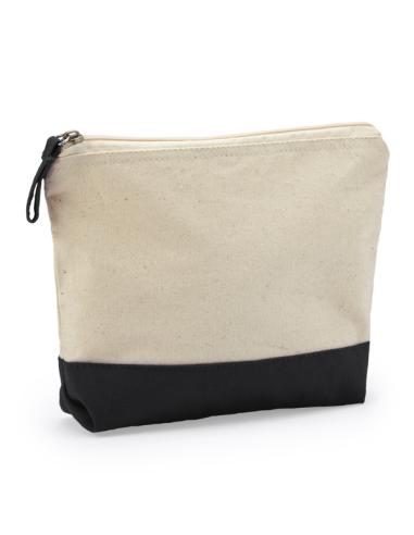 Neceser Oliva de algodón de 280g/m2 bicolor PERSONALIZABLE