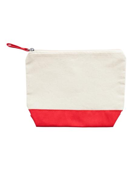 Neceser Oliva de algodón de 280g/m2 bicolor PERSONALIZABLE