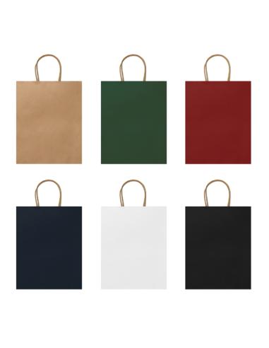 Bolsa de papel Puerto de la Cruz mediana 110g/m2 colores PERSONALIZABLE