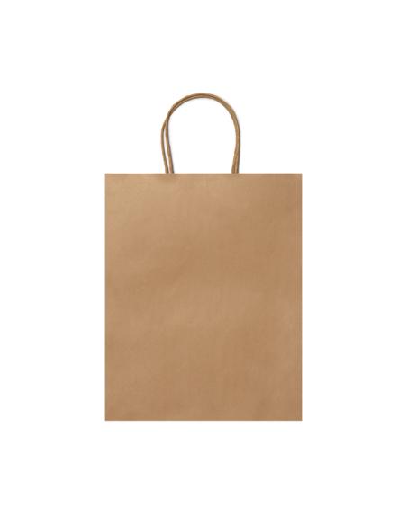 Bolsa de papel Puerto de la Cruz mediana 110g/m2 colores PERSONALIZABLE