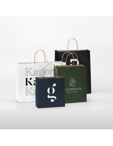 Bolsa de papel pequeña Firgas 110g/m2 colores PERSONALIZABLE