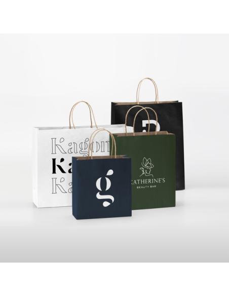 Bolsa de papel pequeña Firgas 110g/m2 colores PERSONALIZABLE