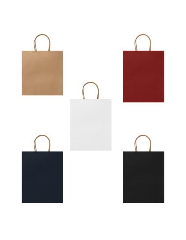 Bolsa de papel Laguna grande 110g/m2 colores PERSONALIZABLE