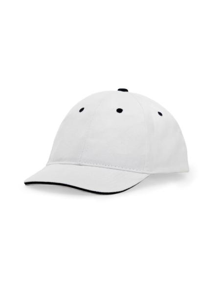 Gorra de algodón 260g/m2 Hermigua adulto y niños cierre velcro colores PERSONALIZABLE