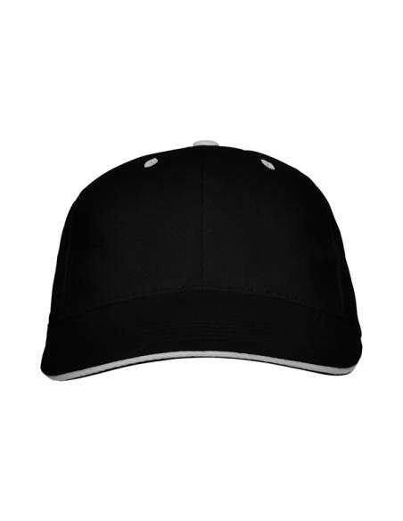 Gorra de algodón 260g/m2 Hermigua adulto y niños cierre velcro colores PERSONALIZABLE