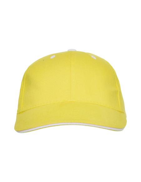 Gorra de algodón 260g/m2 Hermigua adulto y niños cierre velcro colores PERSONALIZABLE
