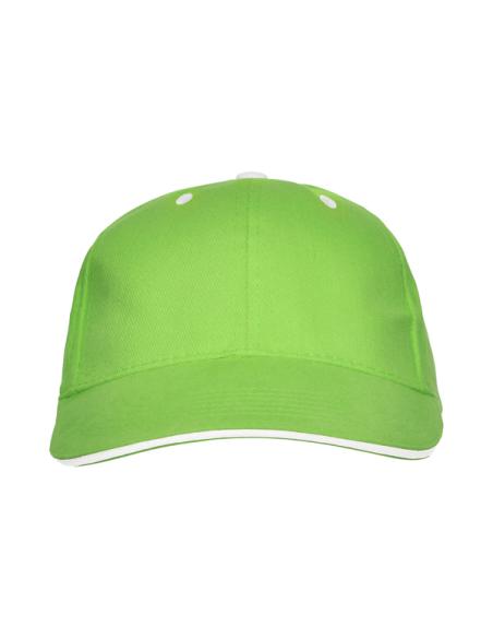 Gorra de algodón 260g/m2 Hermigua adulto y niños cierre velcro colores PERSONALIZABLE