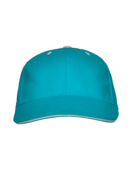 Gorra de algodón 260g/m2 Hermigua adulto y niños cierre velcro colores PERSONALIZABLE