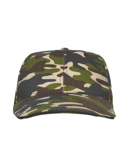 Gorra de algodón 260g/m2 Hermigua adulto y niños cierre velcro colores PERSONALIZABLE