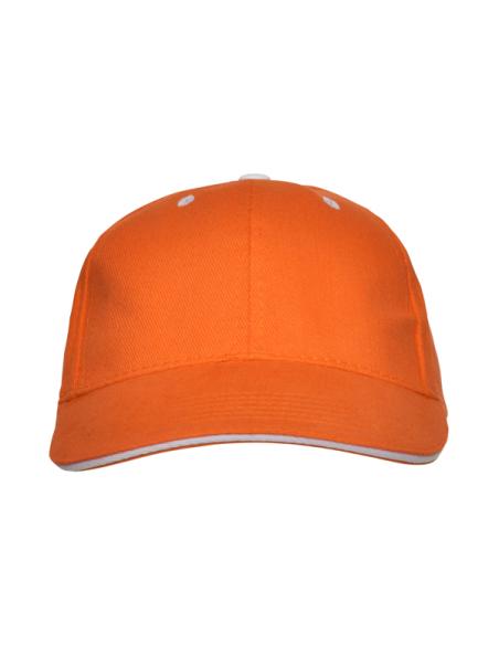 Gorra de algodón 260g/m2 Hermigua adulto y niños cierre velcro colores PERSONALIZABLE