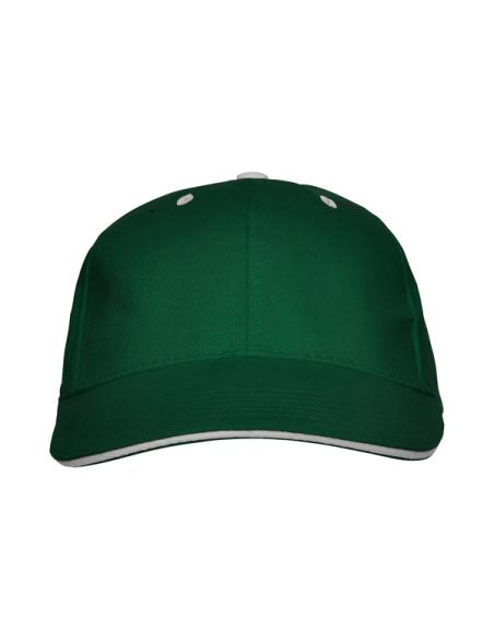 Gorra de algodón 260g/m2 Hermigua adulto y niños cierre velcro colores PERSONALIZABLE