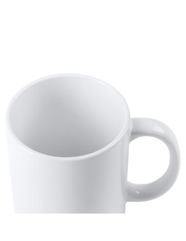 Taza cerámica Barlovento clásica blanca especial sublimación 350ml PERSONALIZABLE