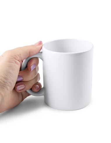 Taza cerámica Barlovento clásica blanca especial sublimación 350ml PERSONALIZABLE