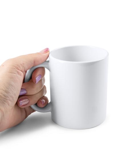 Taza cerámica Barlovento clásica blanca especial sublimación 350ml PERSONALIZABLE