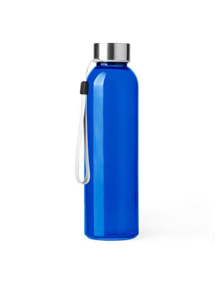 Botella de cristal Vallehermoso con tapa de acero inoxidable sin BPA colores 500ml PERSONALIZABLE