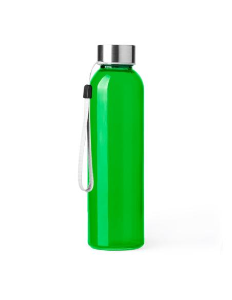 Botella de cristal Vallehermoso con tapa de acero inoxidable sin BPA colores 500ml PERSONALIZABLE
