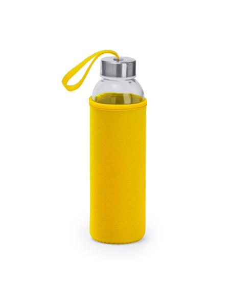Botella de cristal Tirajana con funda de neopreno sin BPA 500ml PERSONALIZABLE