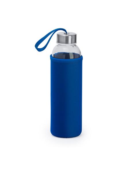 Botella de cristal Tirajana con funda de neopreno sin BPA 500ml PERSONALIZABLE